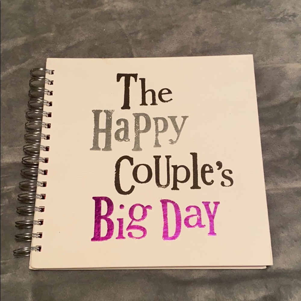 NWOT wedding keepsake memory book.